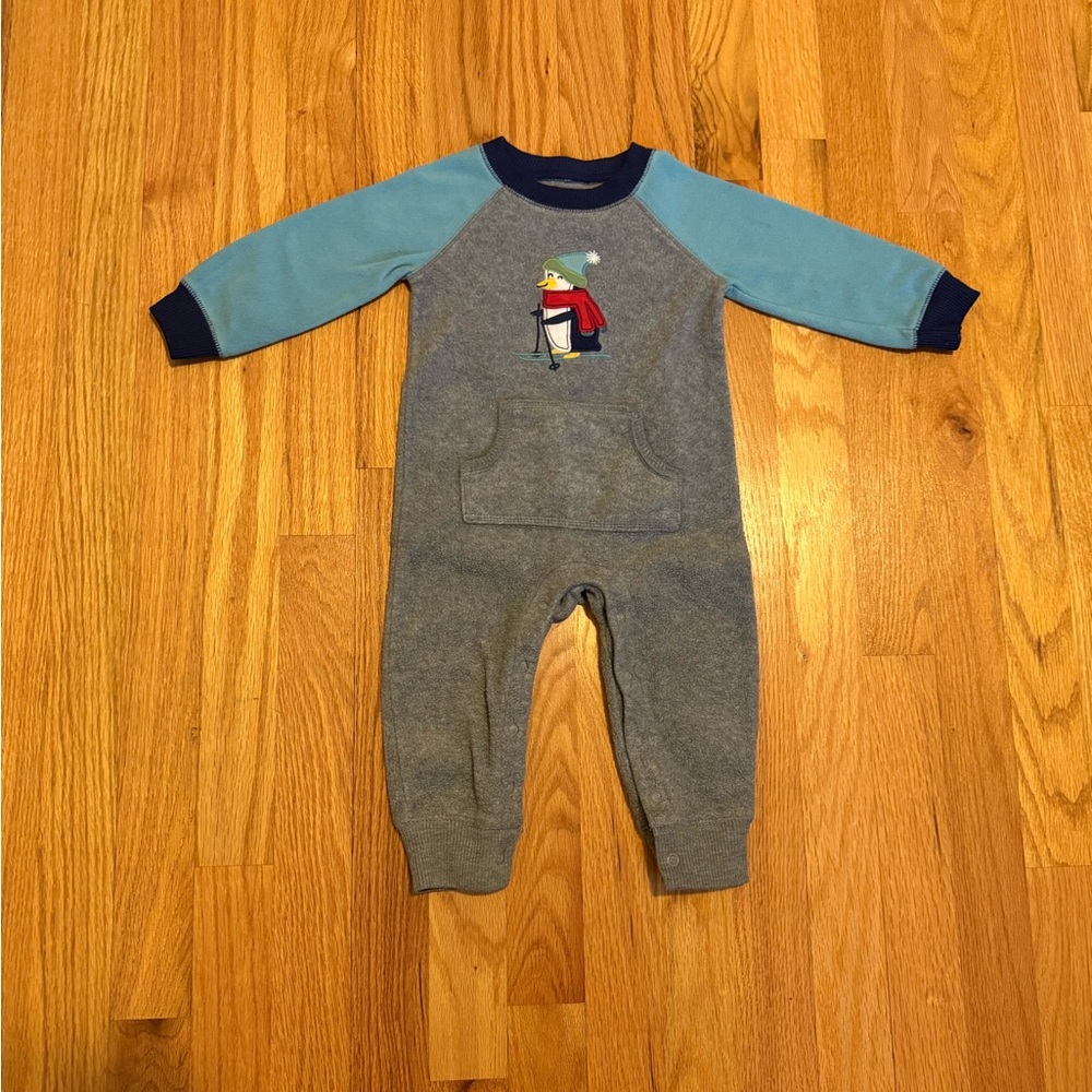 Carter’s Blue and Gray Onesie